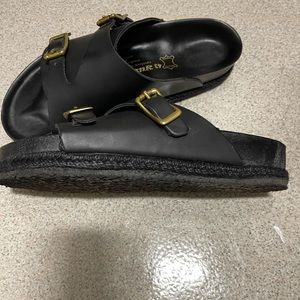 Yuketen sandals zurich handmade in portugal used 3x sz 43 eu sz 9.5-10 us